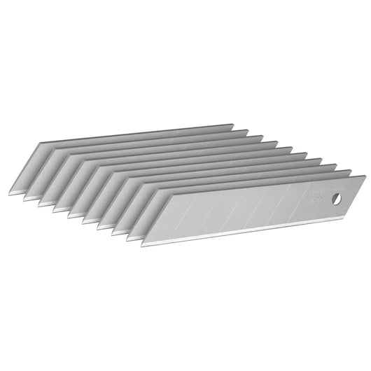 Set 10 lame 25mm di ricambio a spezzare Stanley 0-11-325