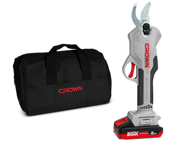 Forbice da potatura Ø30mm 20V BL Crown CT29001HX-2 TB