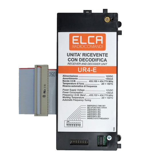 Scheda radio ricevente per radiocomando GENIO/PUNTO ELCA 0403RB000501