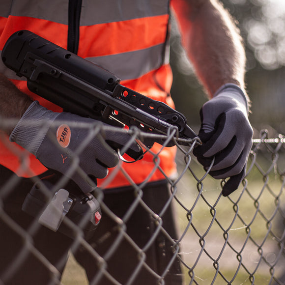 Anellatrice a batteria per gabbioni/reti TJEP CR 5/9-24