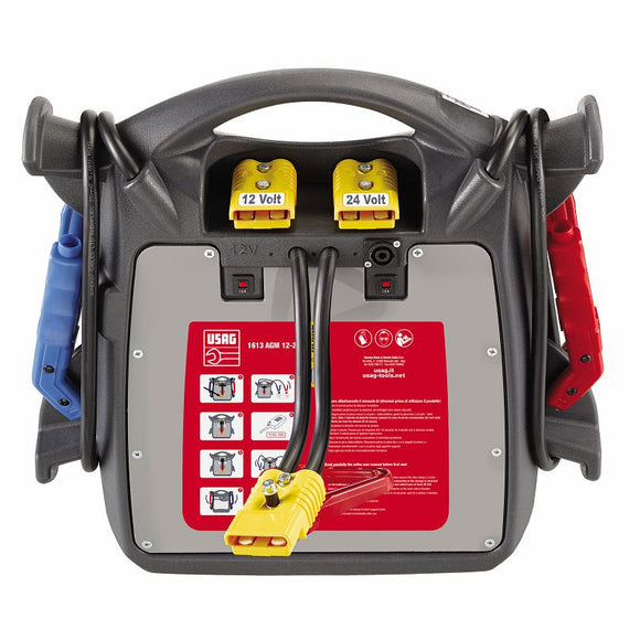 Avviatore professionale portatile 12-24V 1613 AGM12-24 Usag U16130013