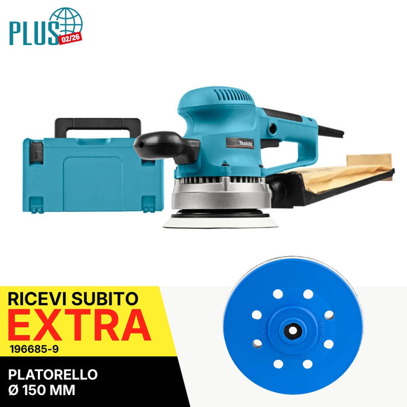 Makita BO6030JX 150 mm 310 W Exzenterschleifer