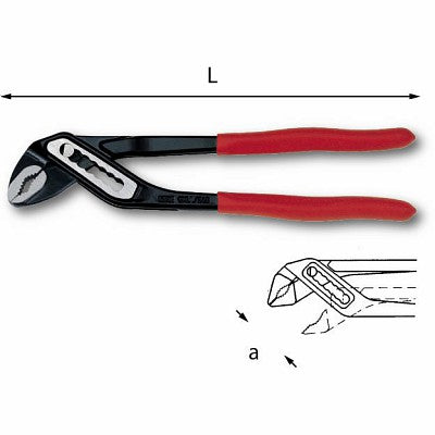 Pinze regolabili a cerniera chiusa Usag 180 C