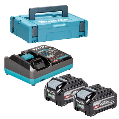 Kit energy 40V DC40RA + 2x BL4040F Makita 1911B9-4