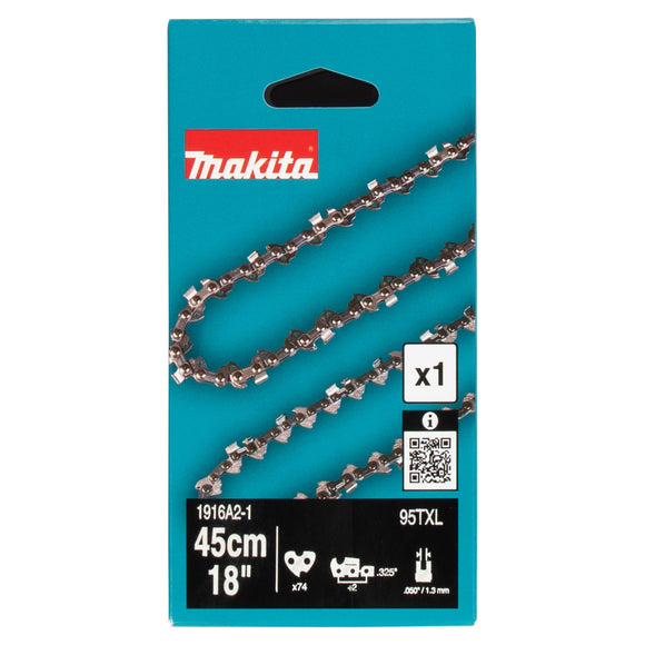Catena per elettroseghe 0.325LP 1,3mm 74 maglie Makita 1916A2-1