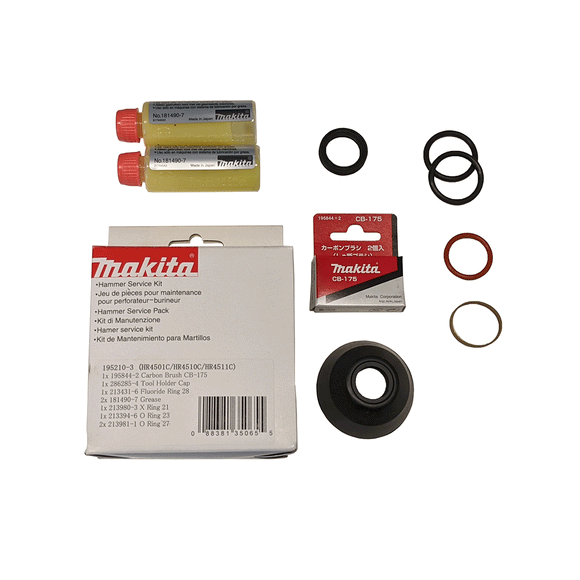 Kit di manutenzione per martelli demolitori Makita 195210-3