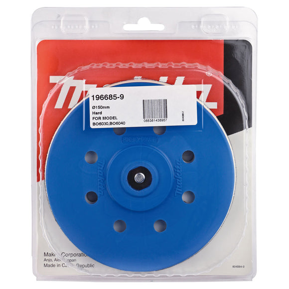 Base dura Ø150mm per levigatrici Makita 196685-9