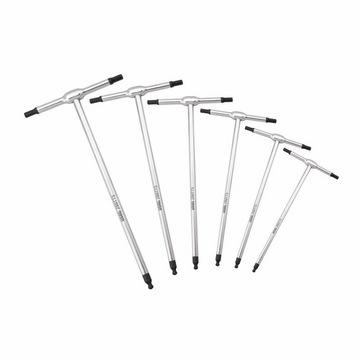 Serie 6 chiavi a T maschio esagonali con testa sferica 280 TTS/SE6 Usag U02800760