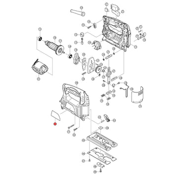 Spaccato ricambi seghetto alternativo 4329