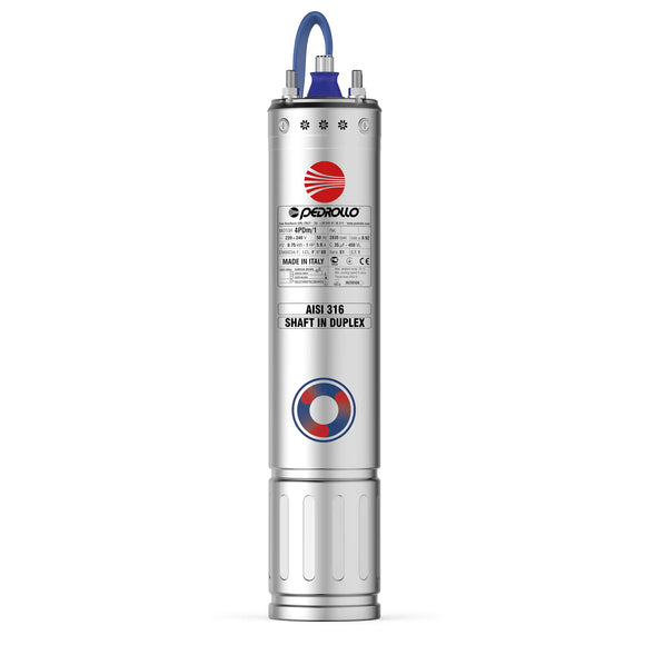 Moteurs submersibles rebobinables à bain d'huile Pedrollo 4" pour puits