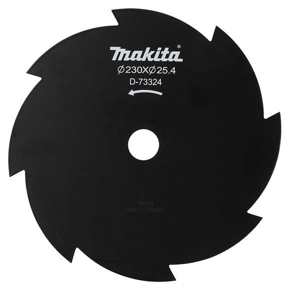 Lama 8 denti Ø230mm per decespugliatori Makita D-73324
