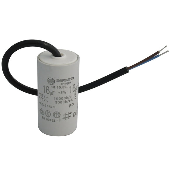 Condensatori elettrici 450V con cavo bipolare da 250mm