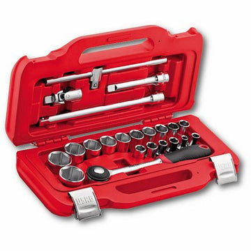 Assortimento bussole esagonali in cassetta modulare 601 1/2 J22 Usag U06010003