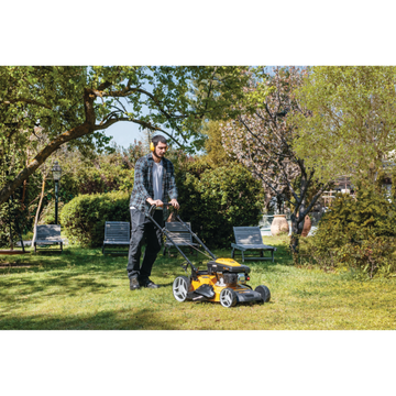 Tondeuse à gazon autotractée FF GROUP 45698 160 cm3, moteur essence 4 temps, GLM 51/160 SP Plus - 0