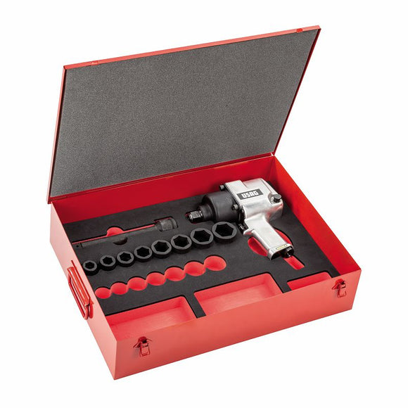 Assortimento in cassetta di lamiera con avvitatore 928 DN/S12 Usag U09280016
