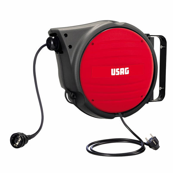 Avvolgicavo schuko 15m 939E Usag U09390007