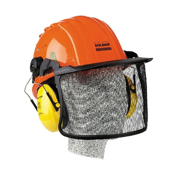 Casco protettivo completo di visiera e cuffie Dolmar 988000041