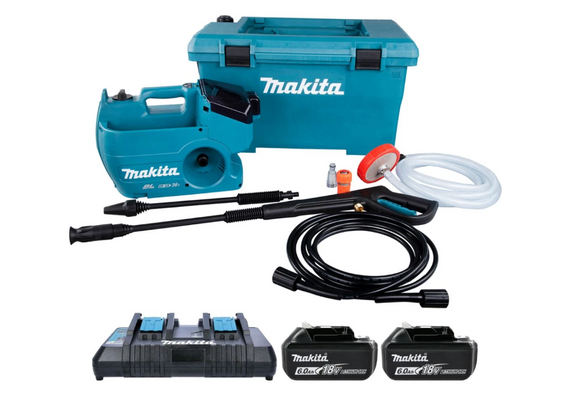 Idropulitrice a freddo 80bar 18Vx2 LXT BL Makita DHW080PG2