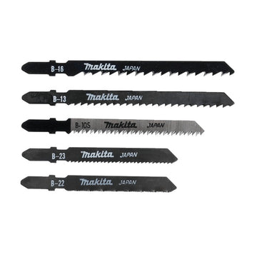 Set 5 lame assortite HCS/HSS Makita A-86898