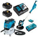 Set levigatrice per pareti + aspiratore a traino Makita DSL801+VC4210M-1