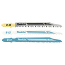 Set 3 lame assortite 100mm Makita B-06292-1