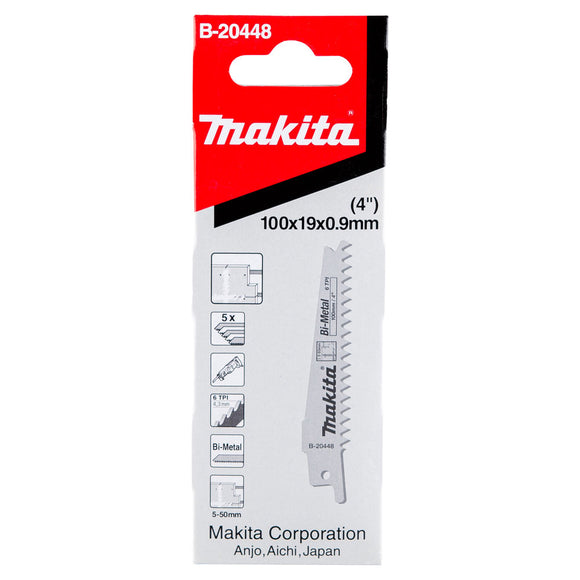 Set 5 lame BIM per cartongesso 100x0,9mm Makita B-20448