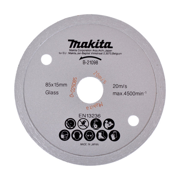 Disco da taglio Ø85mm foro 15mm Makita B-21098