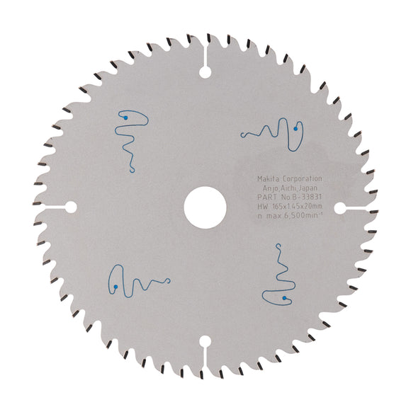 Lama per laminato Ø165mm foro 20mm 52 denti Makita B-33831