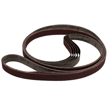 Confezioni 5 nastri abrasivi 20x2240 per LB1200F Makita