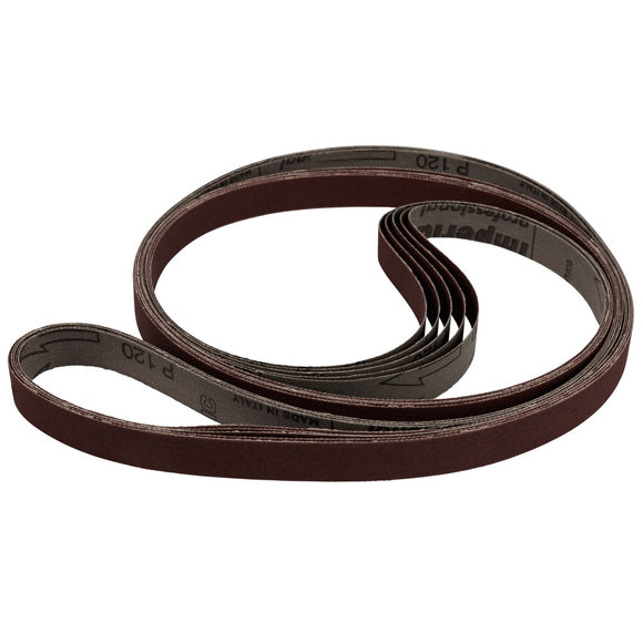 Confezioni 5 nastri abrasivi 20x2240 per LB1200F Makita