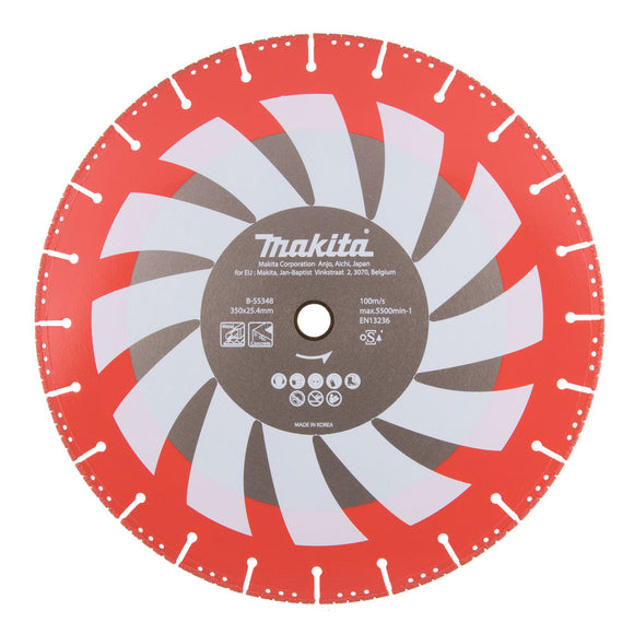 Disco diamantato rescue Ø355mm foro 25,4mm Makita B-55348
