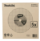 Confezione 5 dischi Ø355x2,8mm foro 25,4mm Makita B-64565-5-3