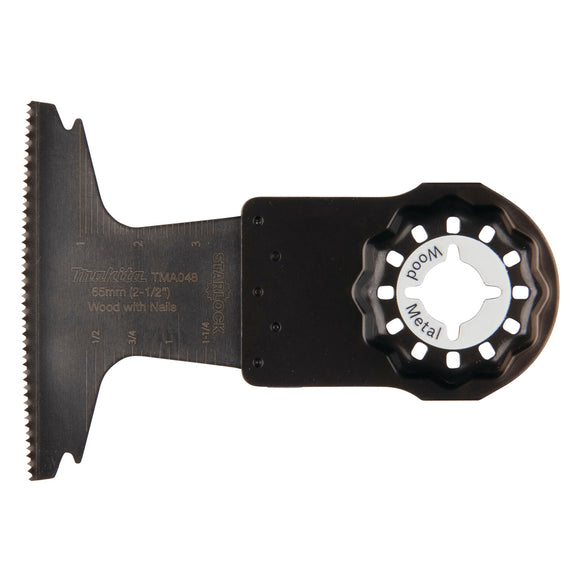 Lama BiM ad affondamento per legno e metallo 65x40mm Makita B-64820