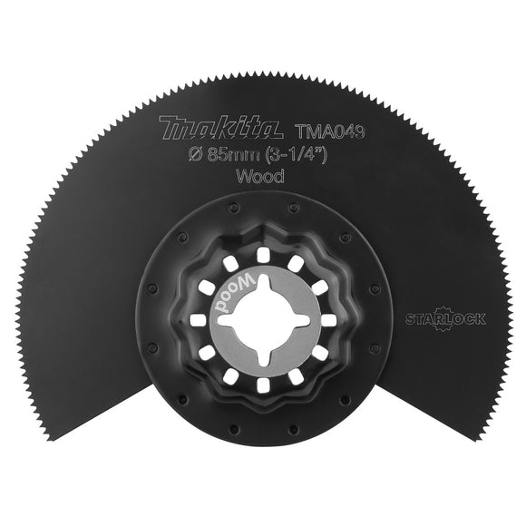 Lama HCS segmentata per legno 85mm Makita B-64836