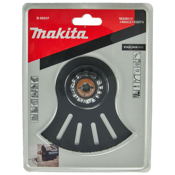 Lama diamantata abrasiva ad affondamento 100x50mm grana 40 Makita B-66547