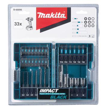Kit 30 inserti 1/4" per avvitatura e foratura Makita B-66896 - 0