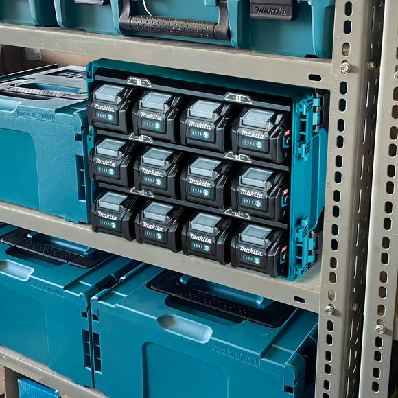 Caricabatterie multiplo BCC02 12 slot XGT Makita 1914U0-3