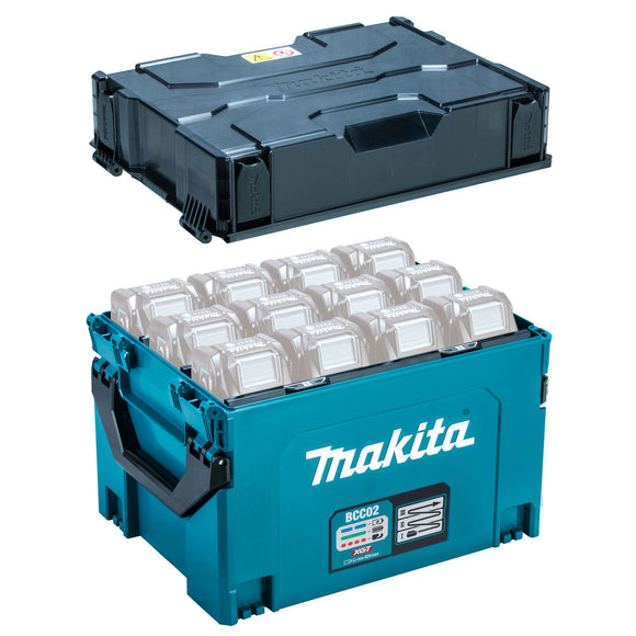 Caricabatterie multiplo BCC02 12 slot XGT Makita 1914U0-3