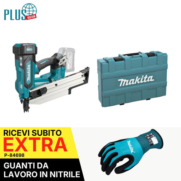 Chiodatrice pneumatica 21° 50 - 90mm 40V XGT BL Makita BN002GZ