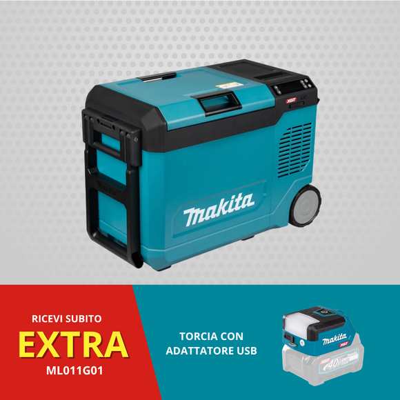 Box termico 23L 12-24V/18V/40V/AC LXT/XGT Makita CW006GZ
