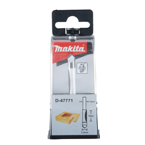 Fresa pilota per rifilare codolo 6mm Makita D-47771