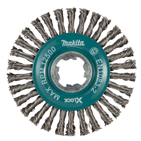 Spazzola X-Lock a ruota Ø115mm Makita D-73411