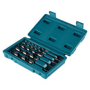 Set 5 punte elicoidali per travi 1/4" HEX Makita D-75677-3