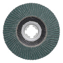 Dischi abrasivi lamellari X-Lock Ø125mm foro 22,23mm Makita-4