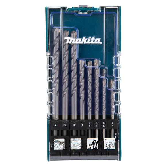 Set 12 punte in TCT per muratura Makita D-77126