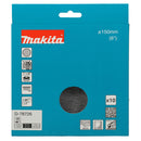 Pacchetti da 10 abrasivi con supporto a rete Ø150mm Makita-3