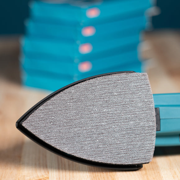 Pacchetti da 10 abrasivi con supporto a rete delta 100x150mm Makita