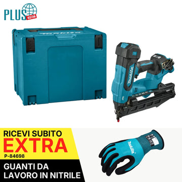 Groppinatrice 32-64mm 16Ga 18V LXT BL Makita DBN610ZJ
