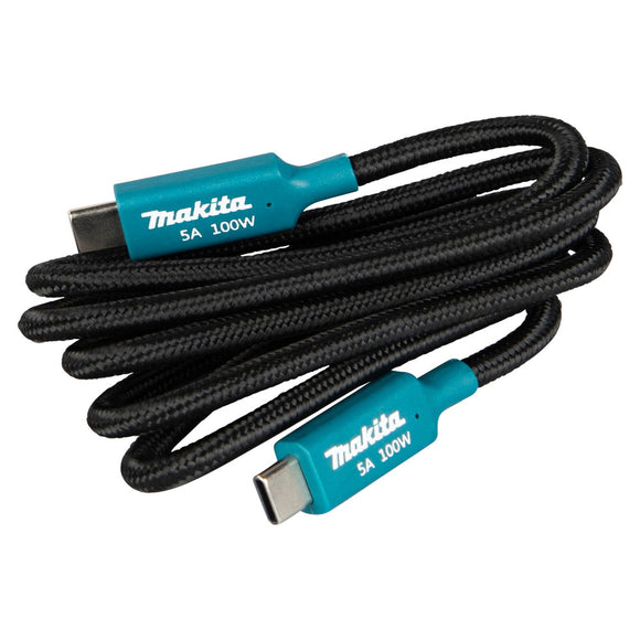 Caricabatterie veicolare DC18SJ USB-C + Cavo USB-C 18V LXT Makita 1915U4-1