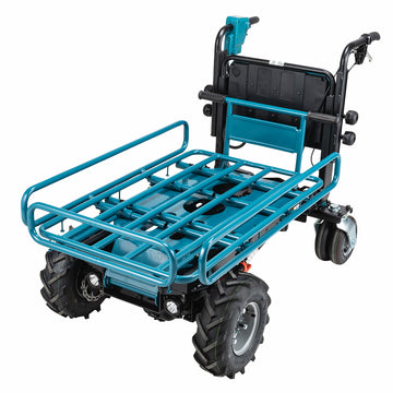 Carriola con telaio tubolare 18Vx2 LXT BL Makita DCU604Z